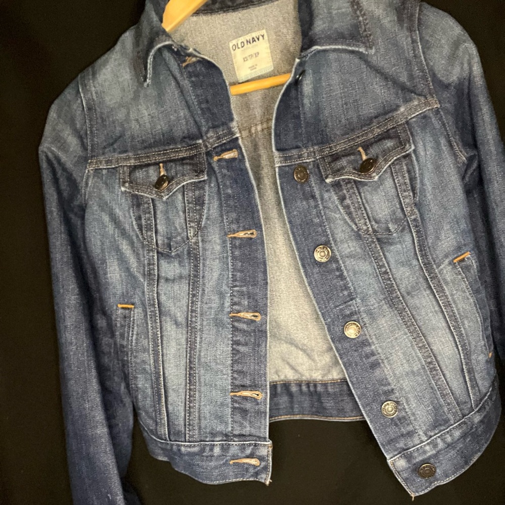 Old Navy Women's Classic Blue Jean Jacket